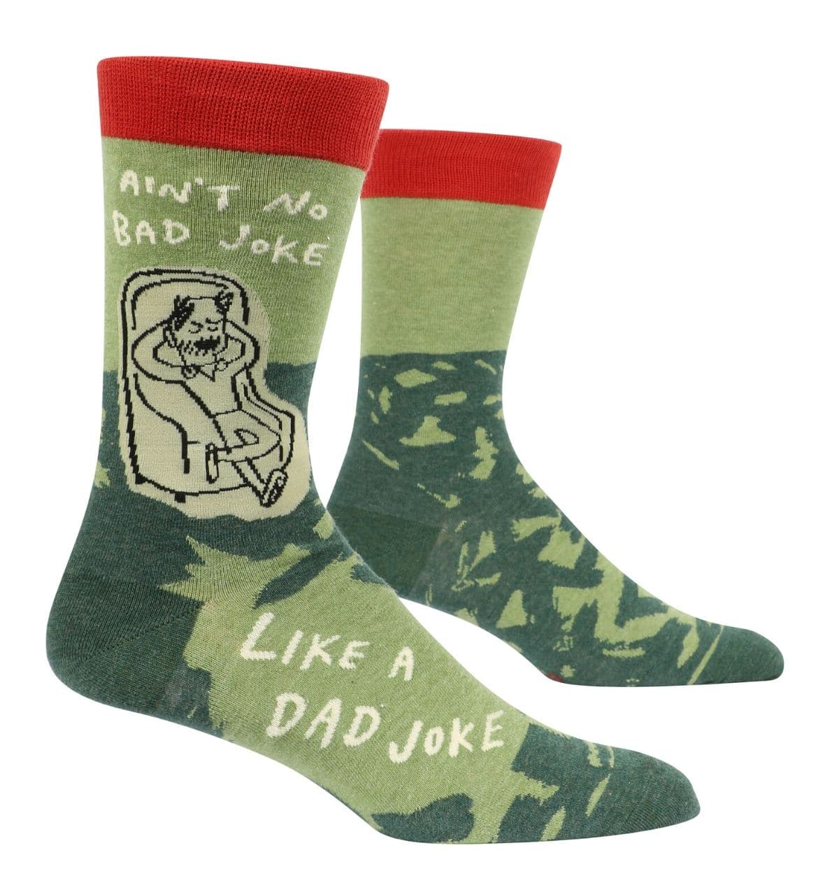 גרביים מעוצבות ואכותיות לגברים Dad Joke