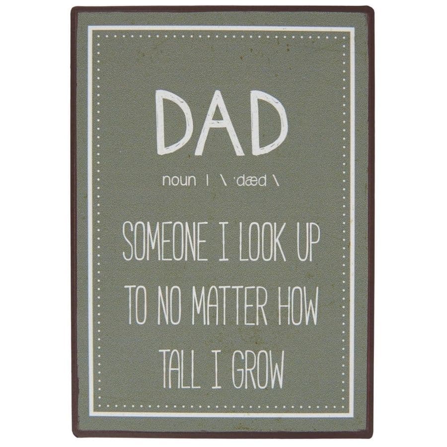 שלט פח DAD