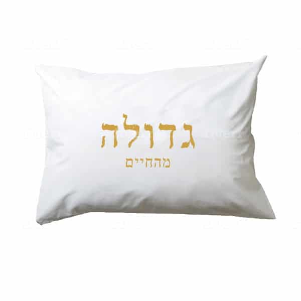ציפית לכרית "גדולה מהחיים"