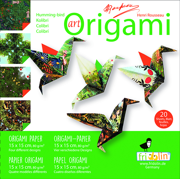 אוריגמי ארט - Henri Rousseau