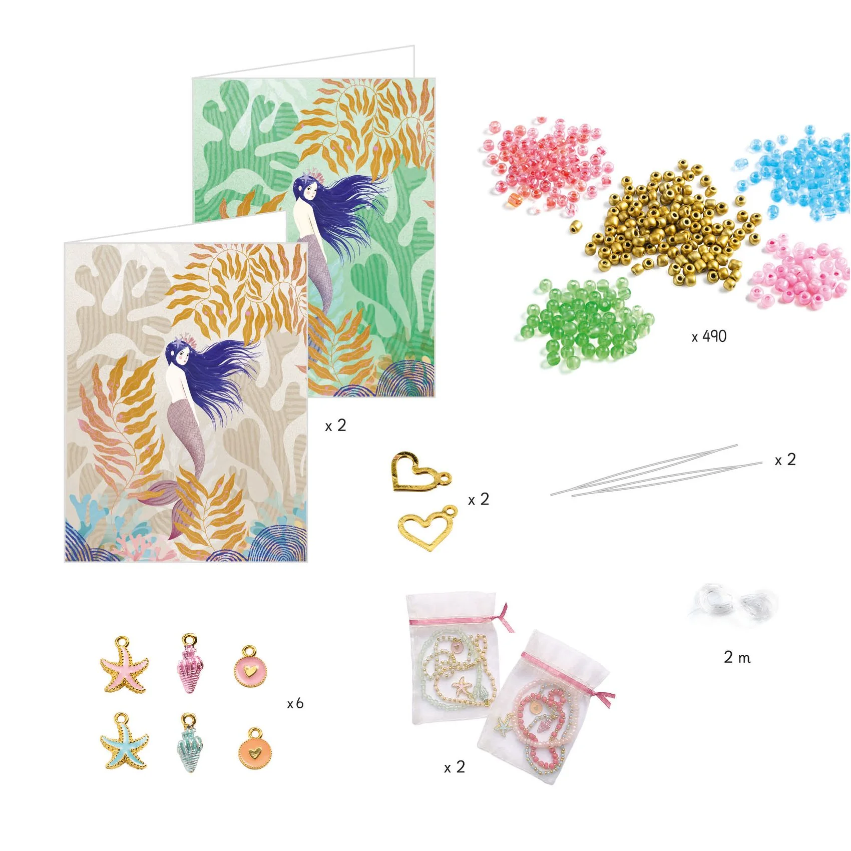 יצירה צמידי חברות - לי ולך מהים