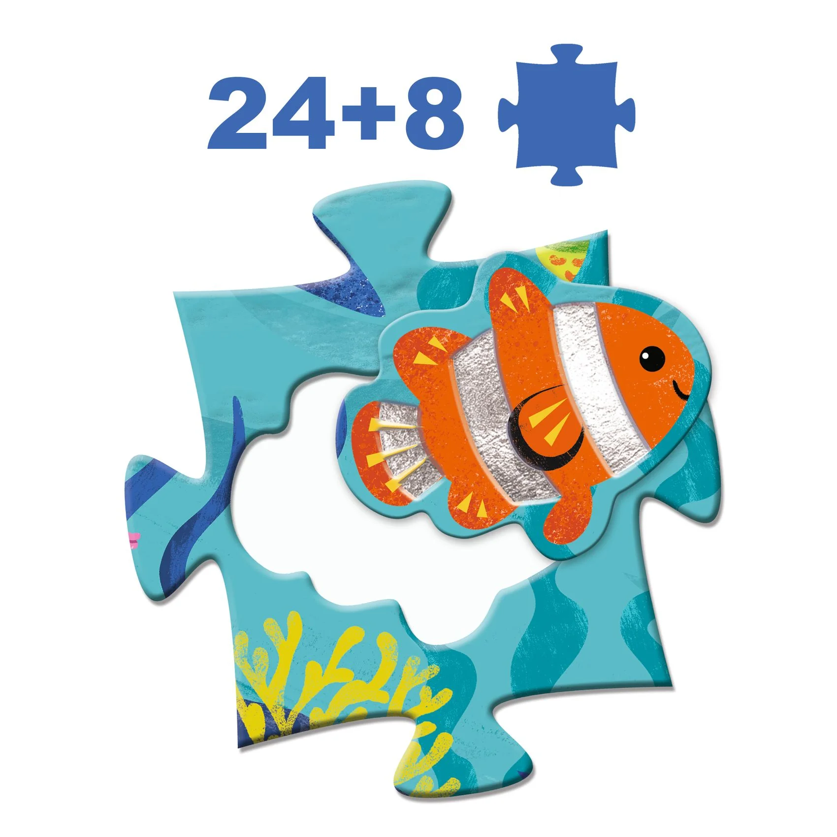 פאזל רצפה - עולם המים 24 + 8 – תמונה 3