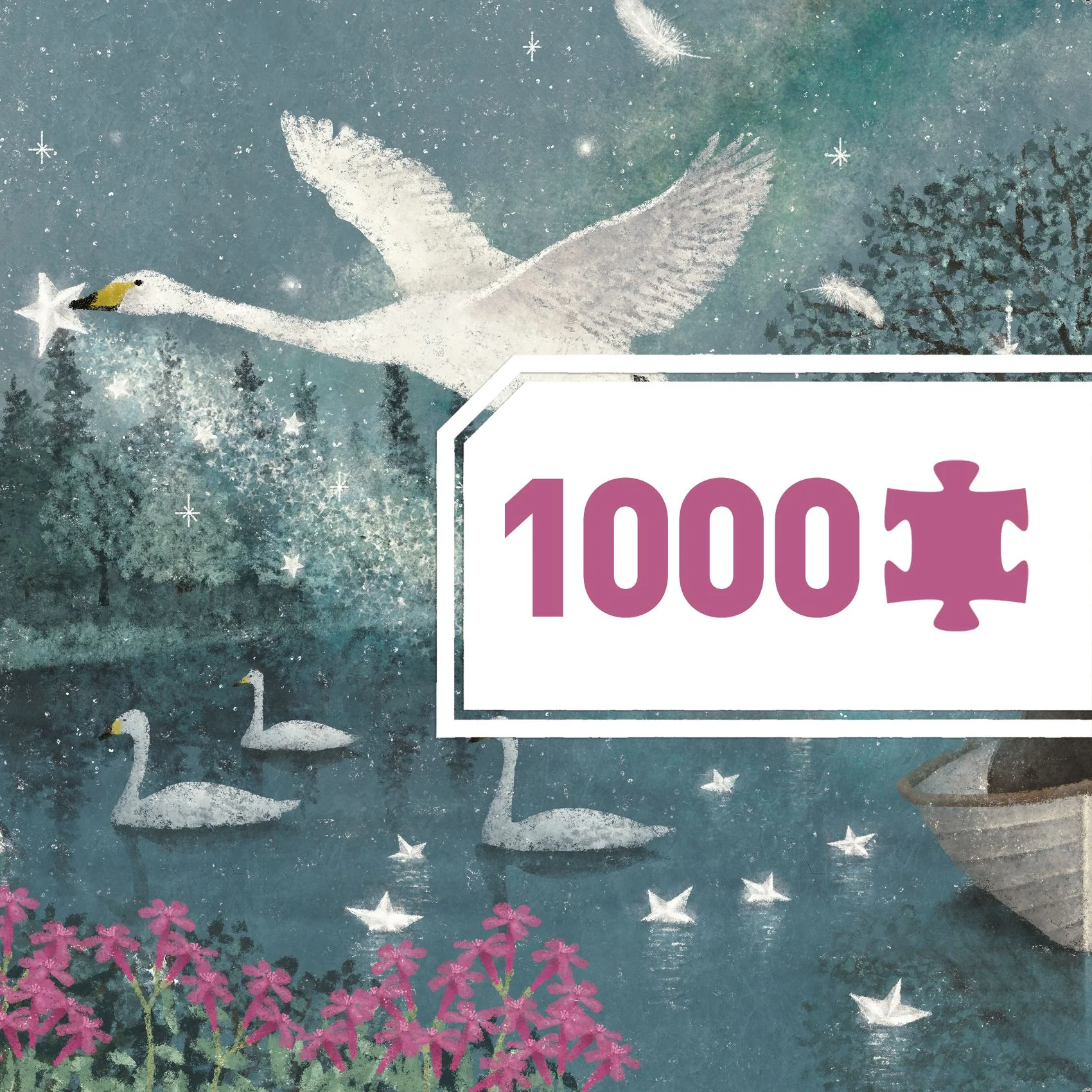 פאזל גלריה 1000 - אגם הברבורים – תמונה 3