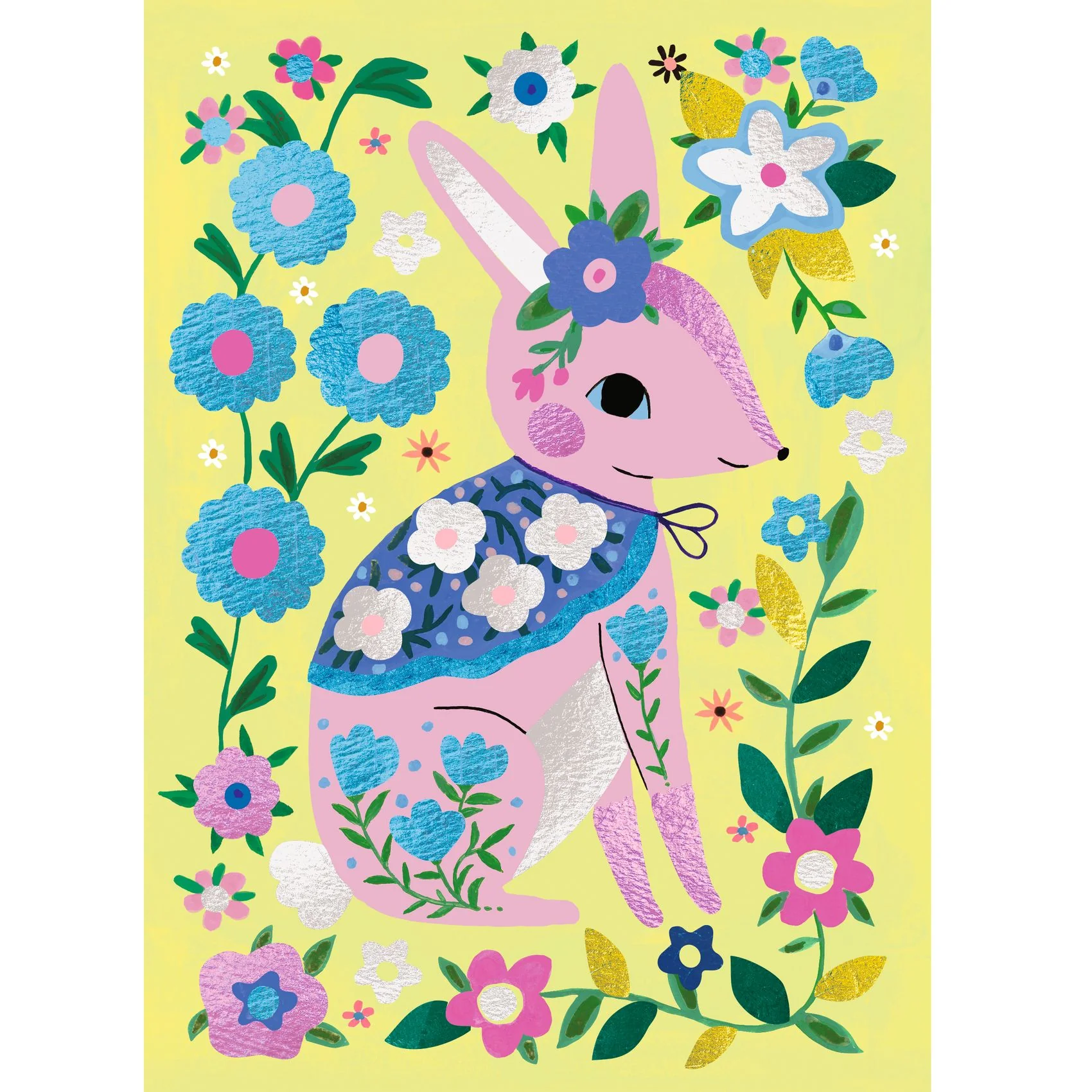 יצירה עם דפי פויל - יער יפה – תמונה 4