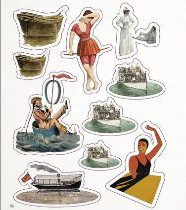 ספר מדבקות The Seashore Sticker Anthology – תמונה 4