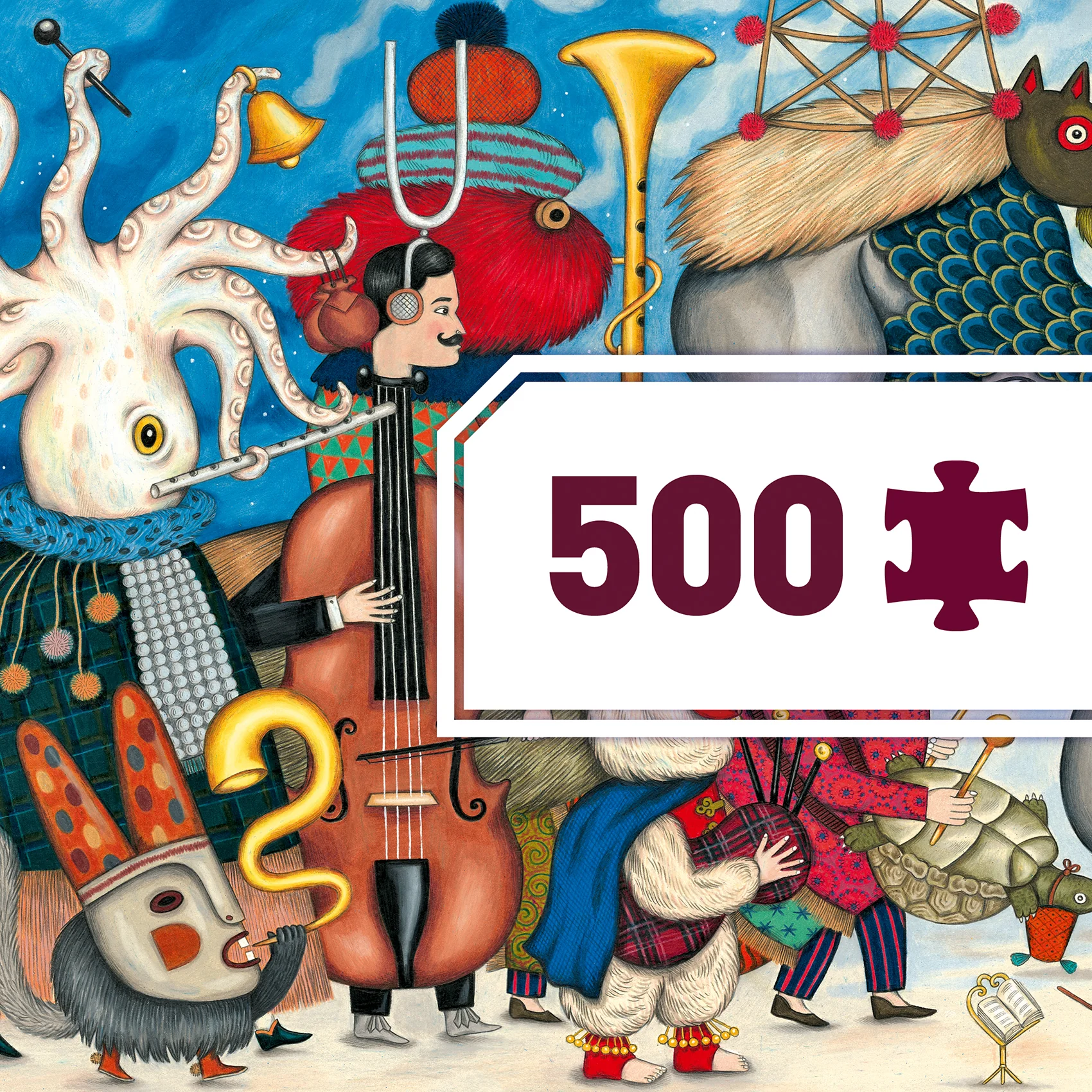 פאזל גלריה 500 - תזמורת בפנטזיה – תמונה 3