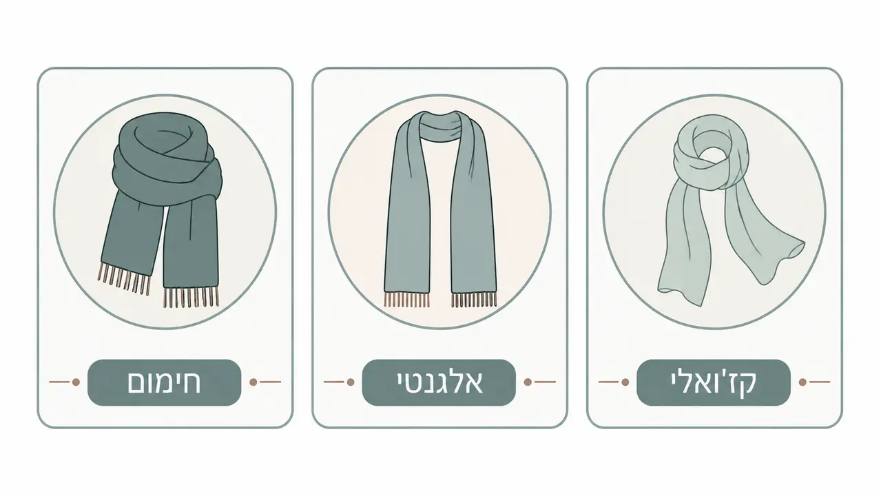 איך ללבוש צעיף בקיץ בלי להרגיש חם מדי?