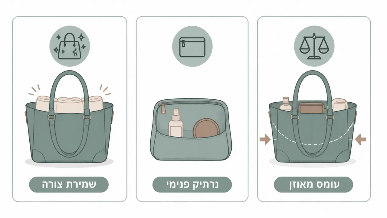 איך שומרים על התיק לאורך זמן?