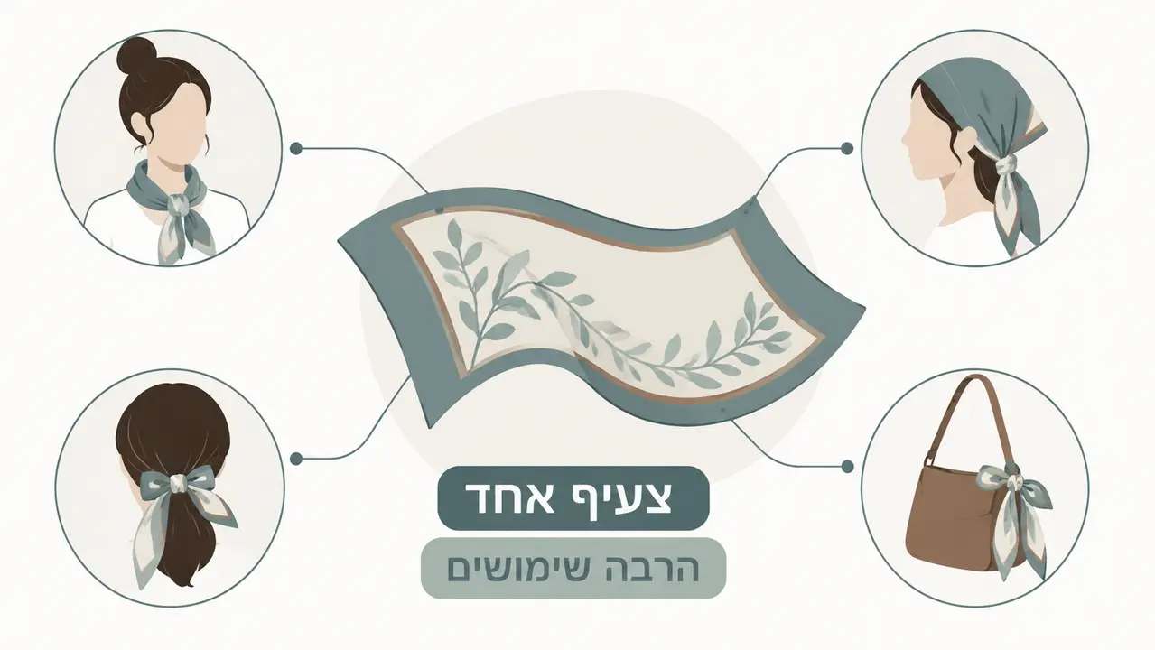 מדריך צעיפים בגישת אקו-שיק