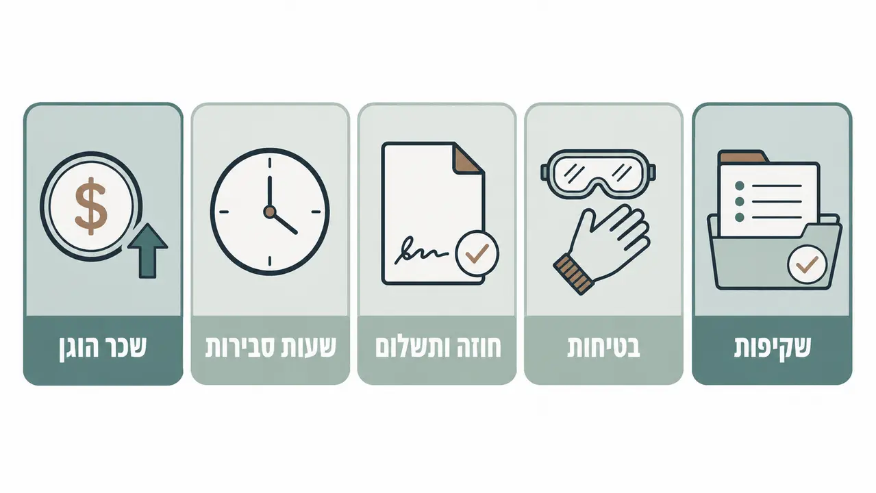 מה זה "תנאי עבודה הוגנים" כשמתרגמים את זה למפעל?