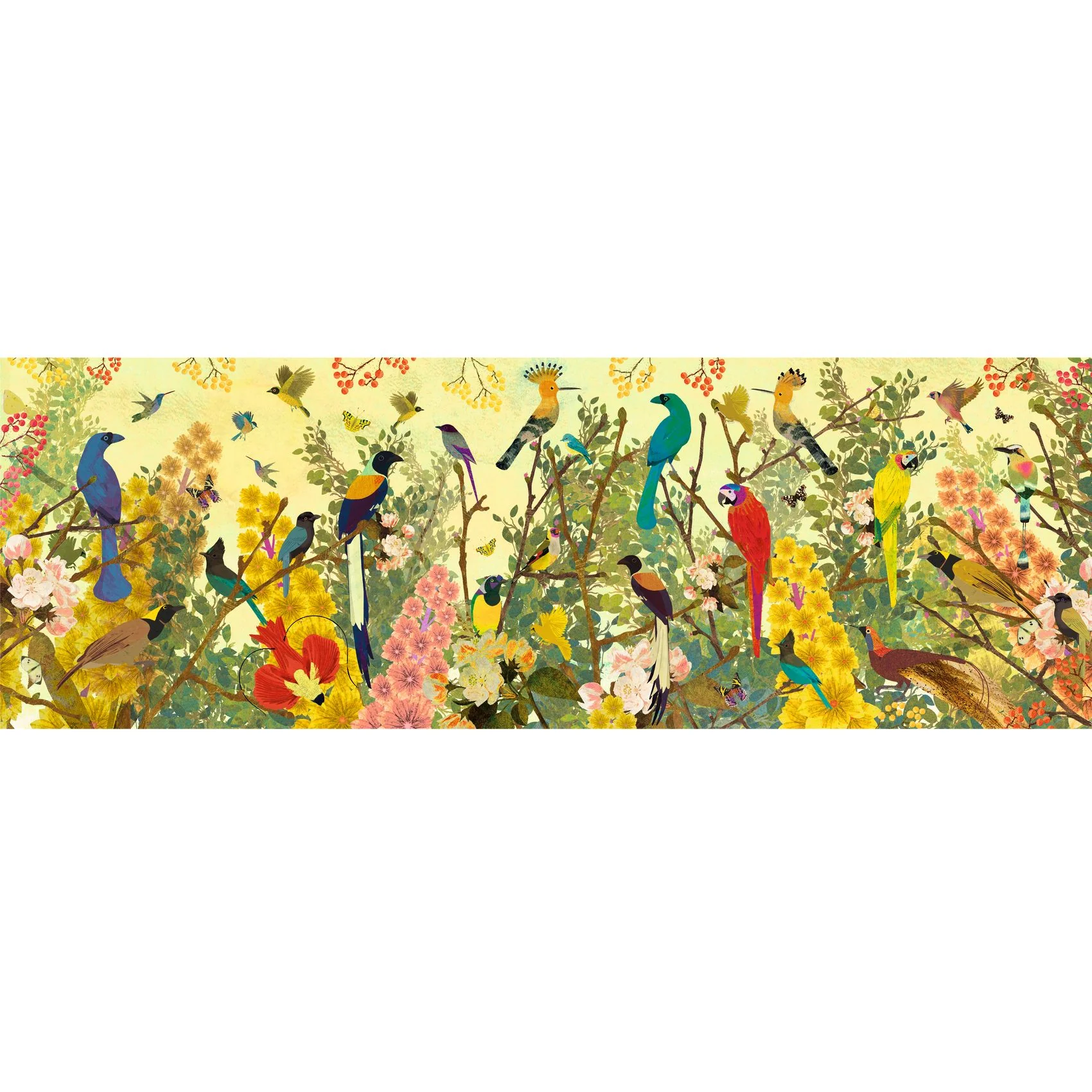 פאזל גלריה 1000 - ציפורים שלוות